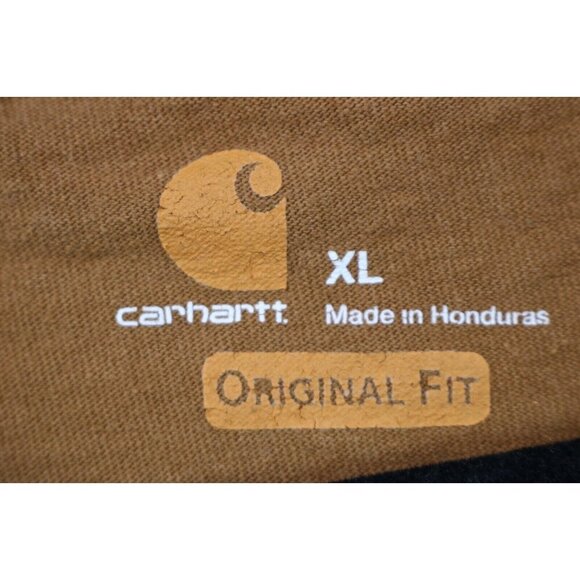 Carhartt Men's Brown Tee Shirt-Size XL-Original Fit-Y2K - Picture 5 of 9